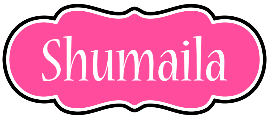 Shumaila invitation logo