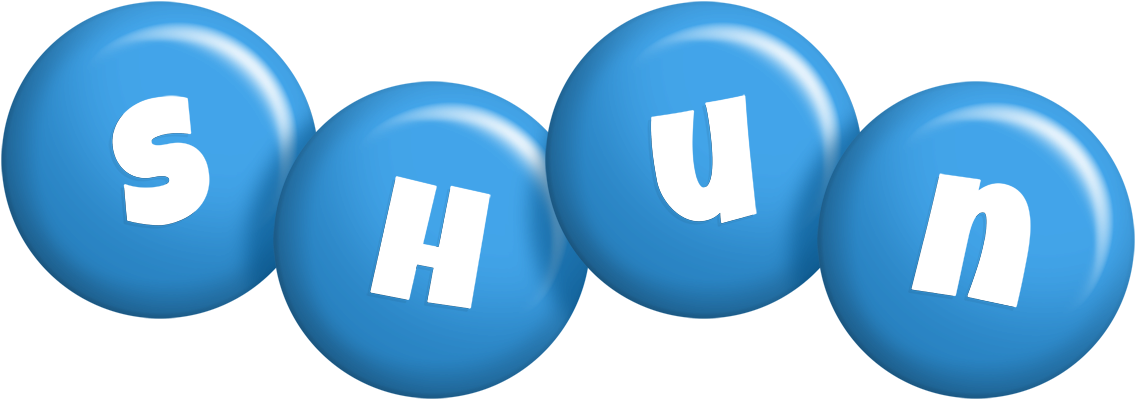 Shun candy-blue logo