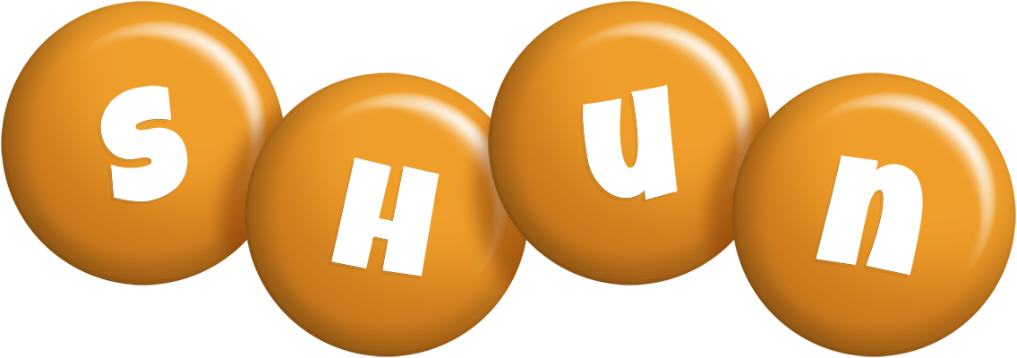 Shun candy-orange logo