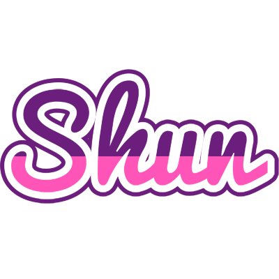 Shun cheerful logo
