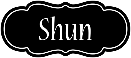 Shun welcome logo