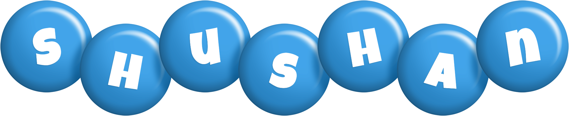 Shushan candy-blue logo