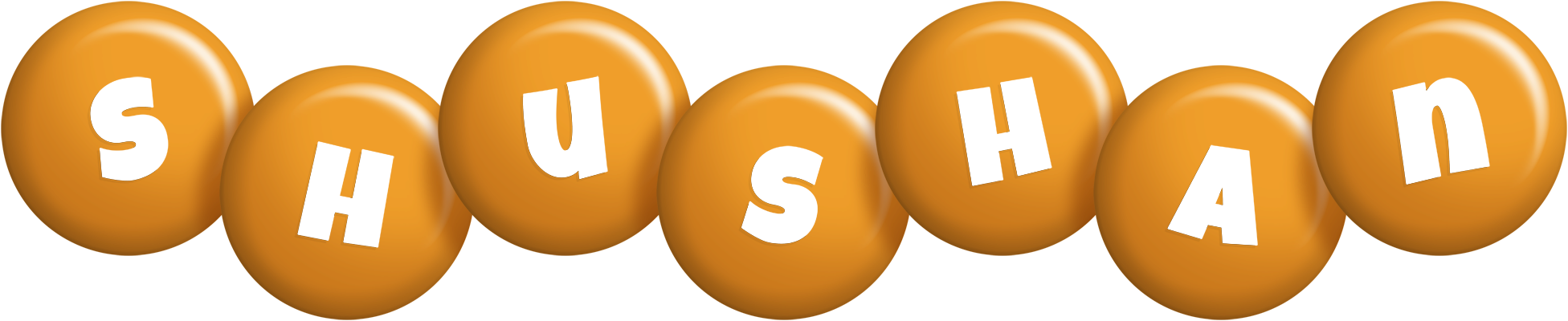 Shushan candy-orange logo