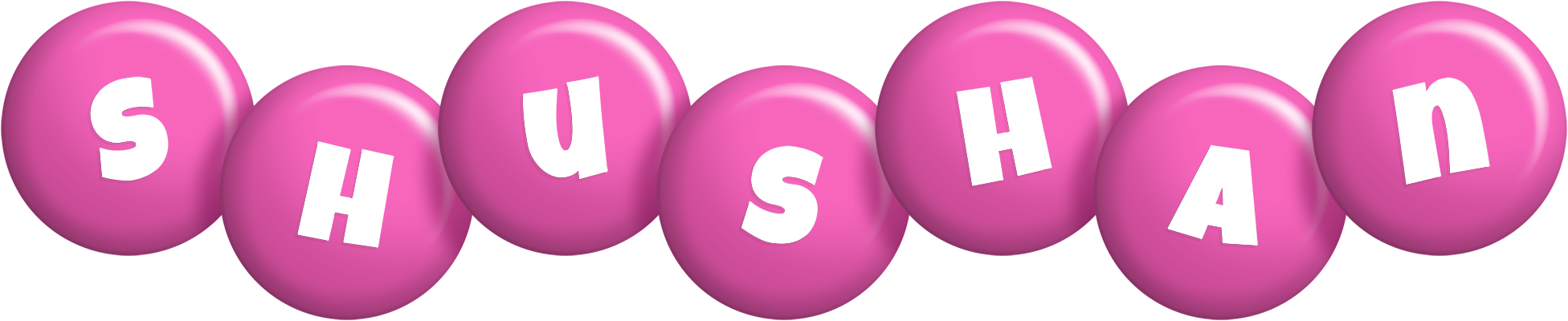 Shushan candy-pink logo