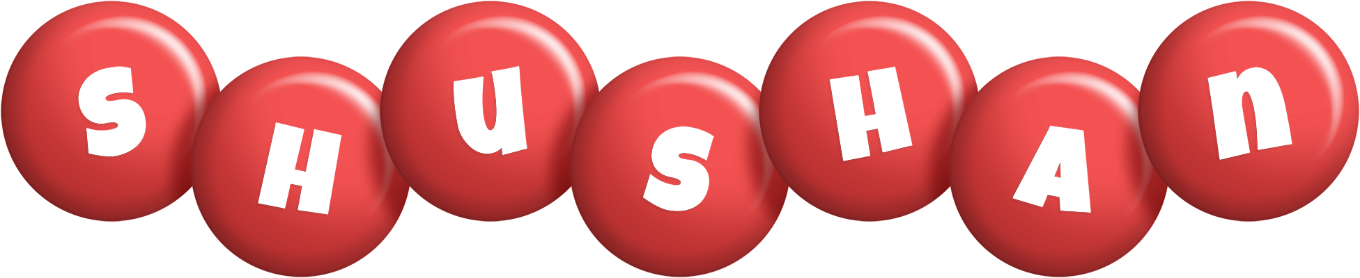 Shushan candy-red logo