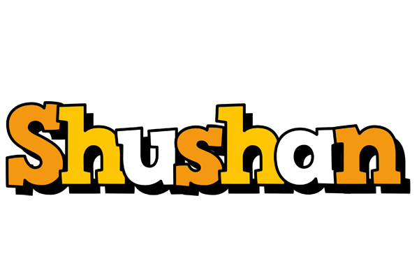 Shushan cartoon logo