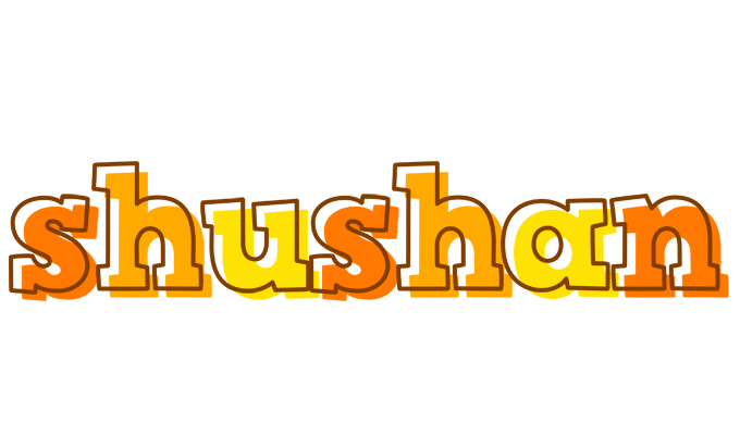 Shushan desert logo