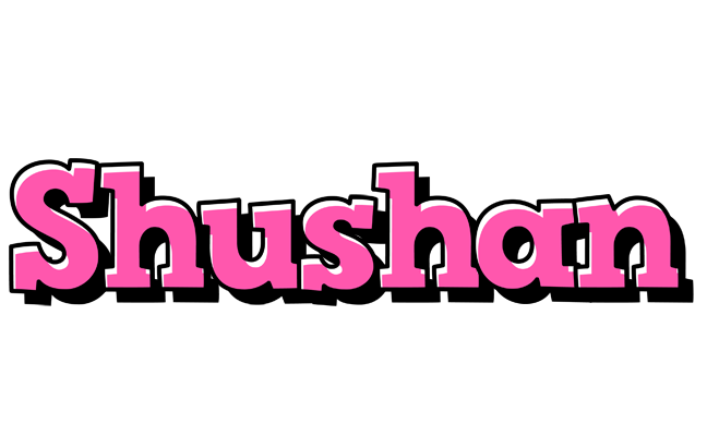 Shushan girlish logo