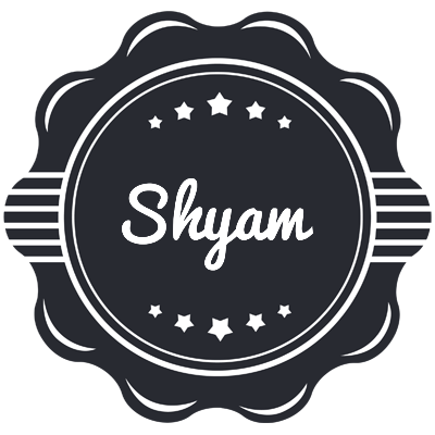 Shyam badge logo