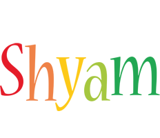 Shyam birthday logo