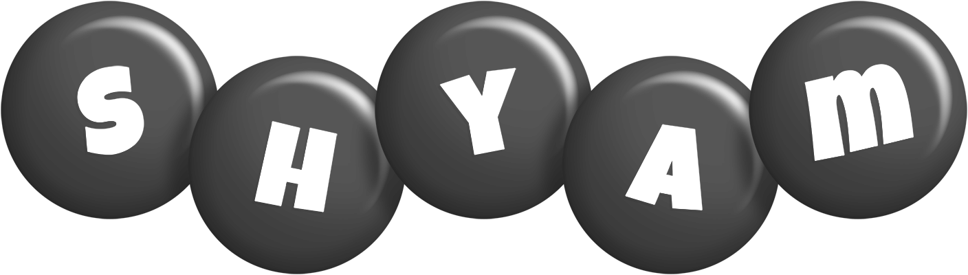 Shyam candy-black logo