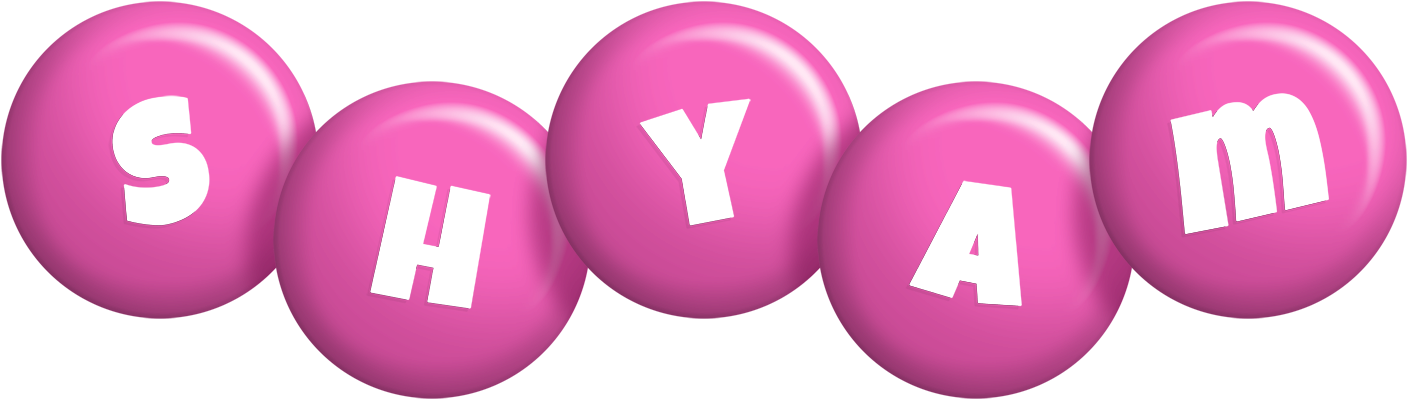 Shyam candy-pink logo