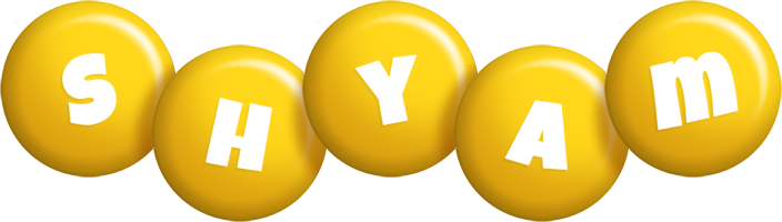 Shyam candy-yellow logo