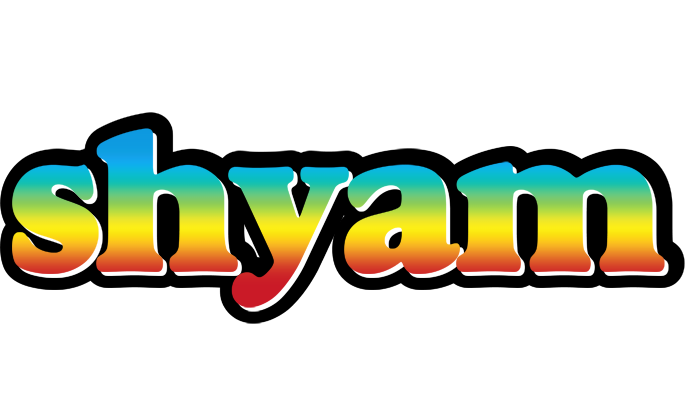 Shyam color logo