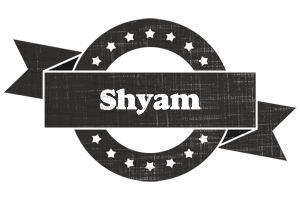 Shyam grunge logo