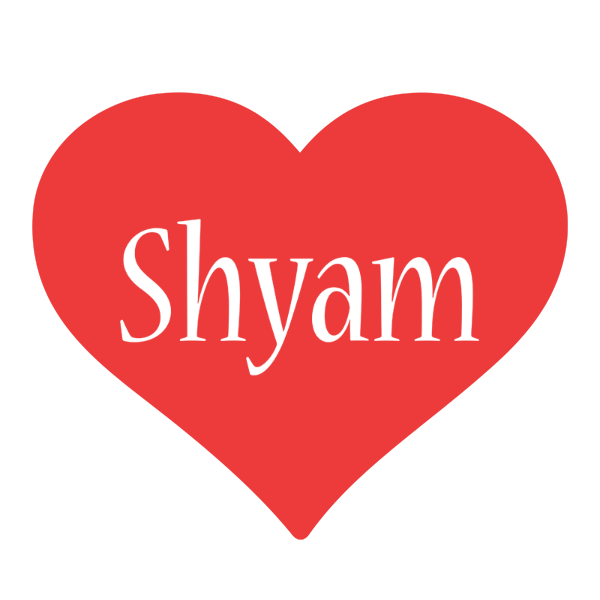 Shyam love logo
