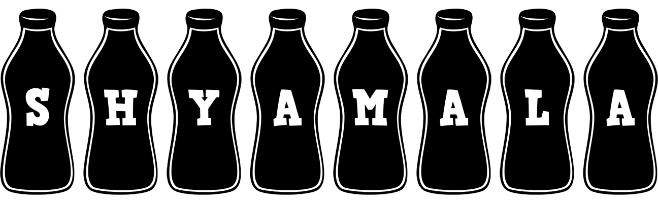 Shyamala bottle logo
