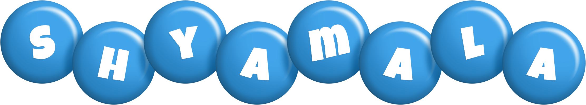 Shyamala candy-blue logo