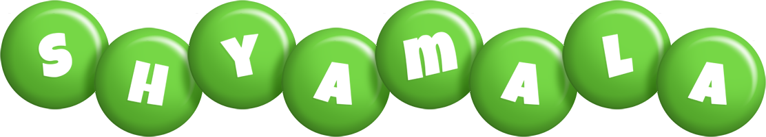 Shyamala candy-green logo