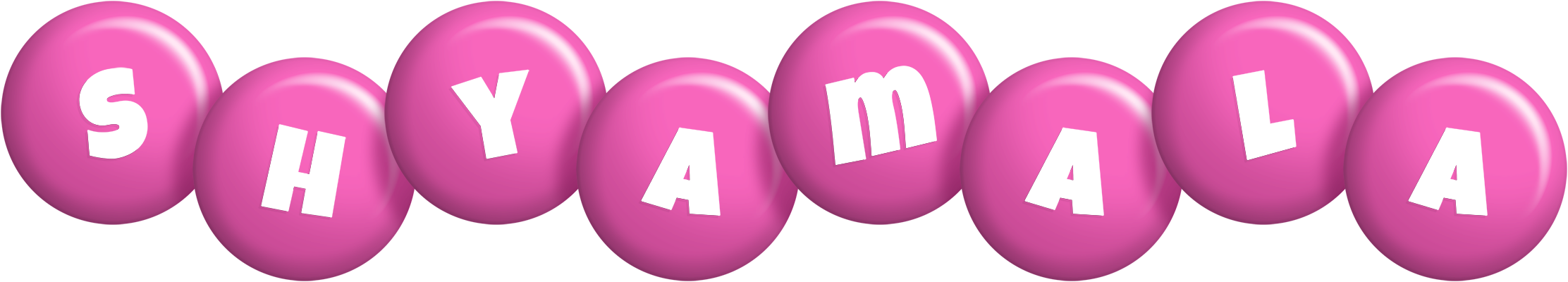 Shyamala candy-pink logo