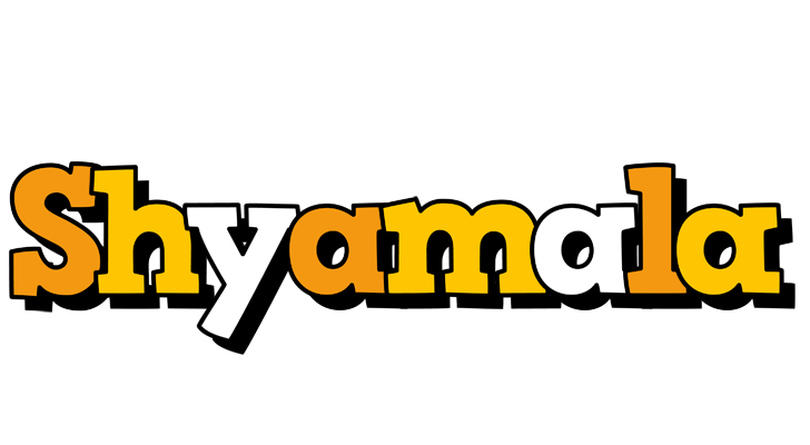 Shyamala cartoon logo