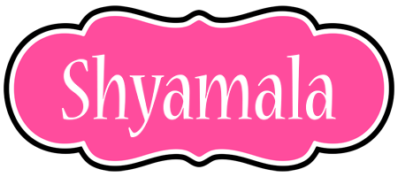 Shyamala invitation logo
