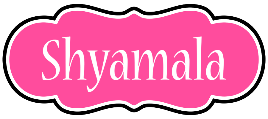 Shyamala invitation logo