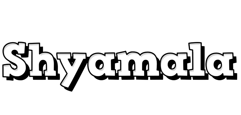 Shyamala snowing logo