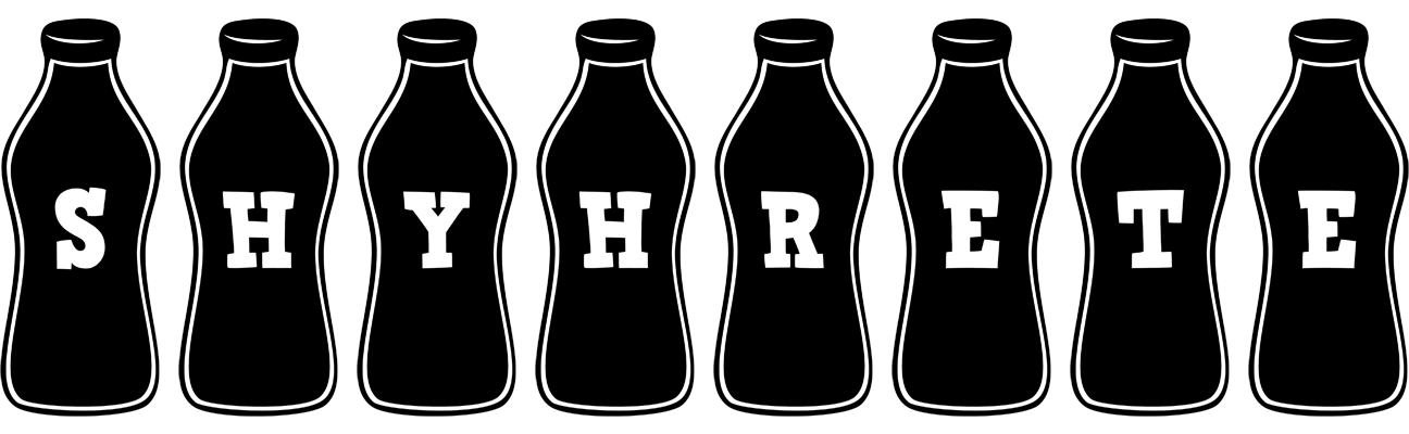 Shyhrete bottle logo