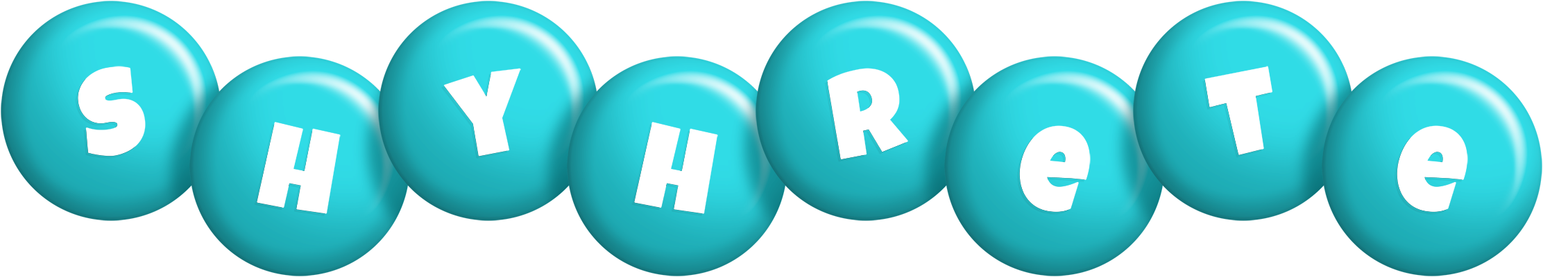 Shyhrete candy-azur logo