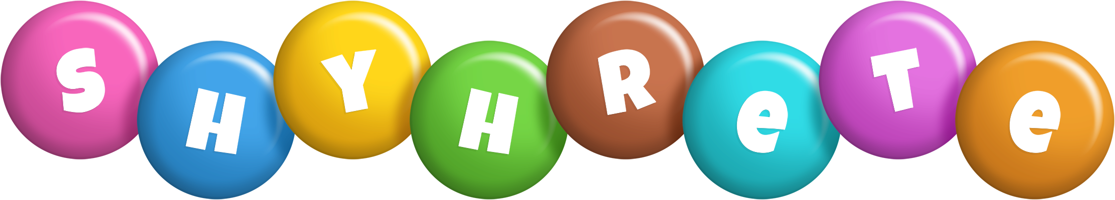 Shyhrete candy logo