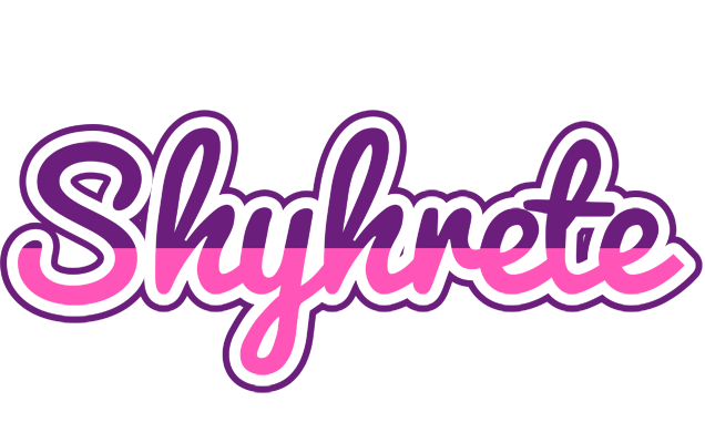 Shyhrete cheerful logo