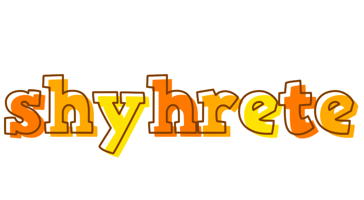 Shyhrete desert logo