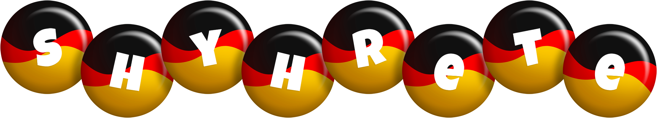 Shyhrete german logo