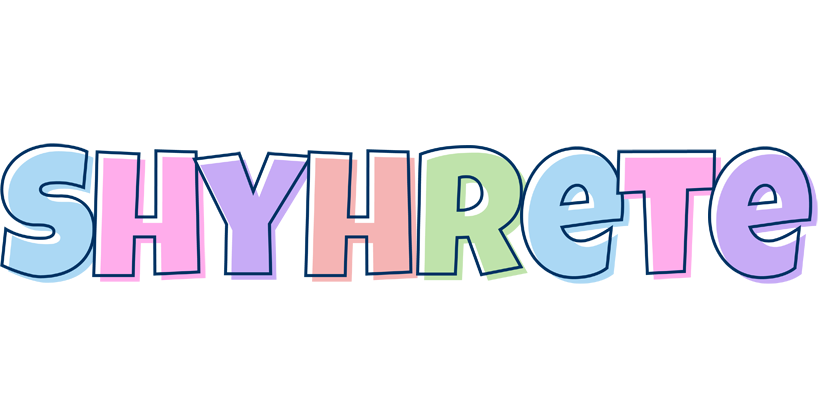 Shyhrete pastel logo