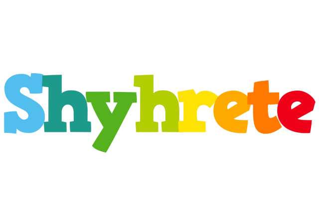 Shyhrete rainbows logo