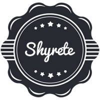 Shyrete badge logo