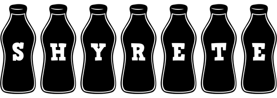 Shyrete bottle logo