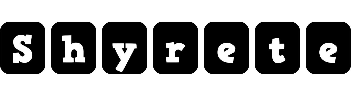 Shyrete box logo