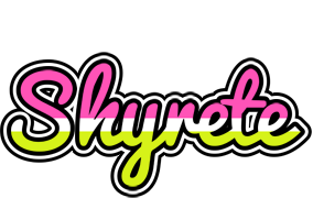 Shyrete candies logo