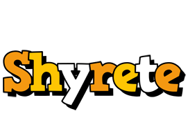 Shyrete cartoon logo