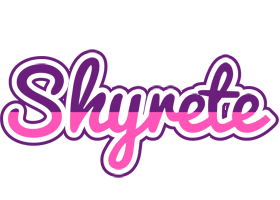 Shyrete cheerful logo