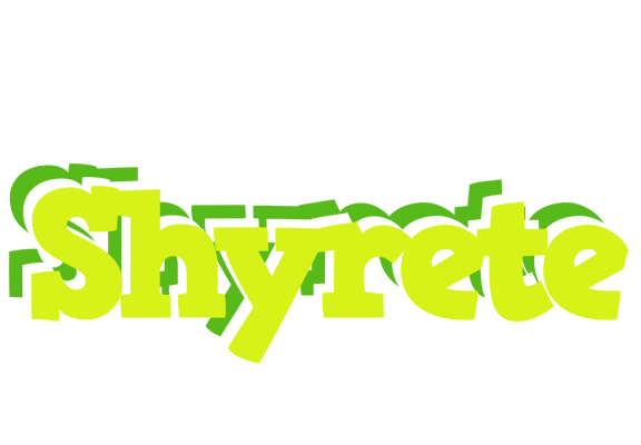 Shyrete citrus logo