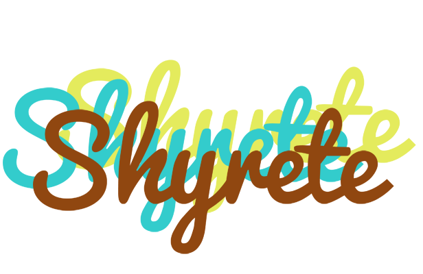 Shyrete cupcake logo
