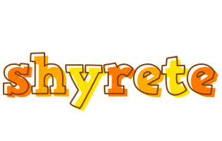 Shyrete desert logo