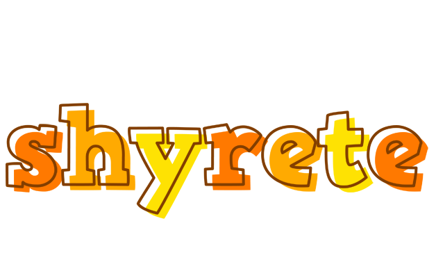 Shyrete desert logo