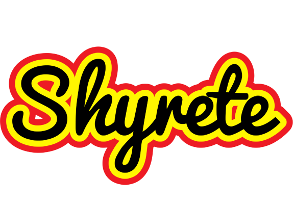 Shyrete flaming logo