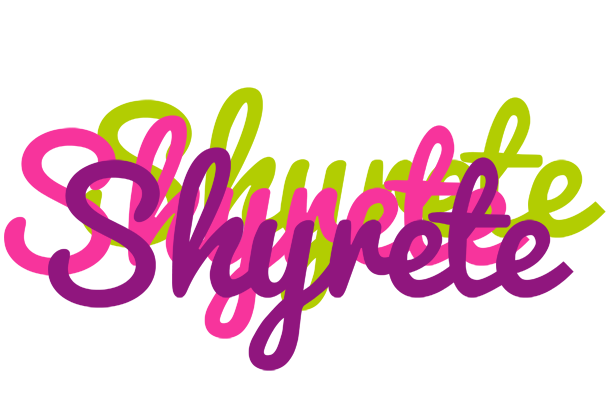 Shyrete flowers logo