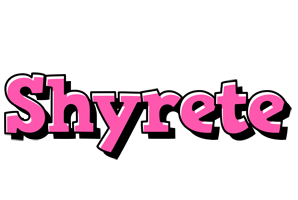 Shyrete girlish logo