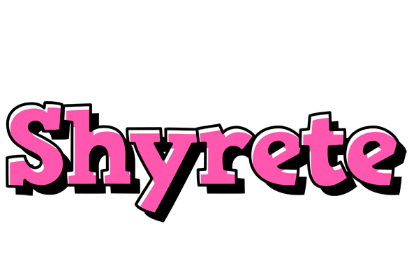 Shyrete girlish logo